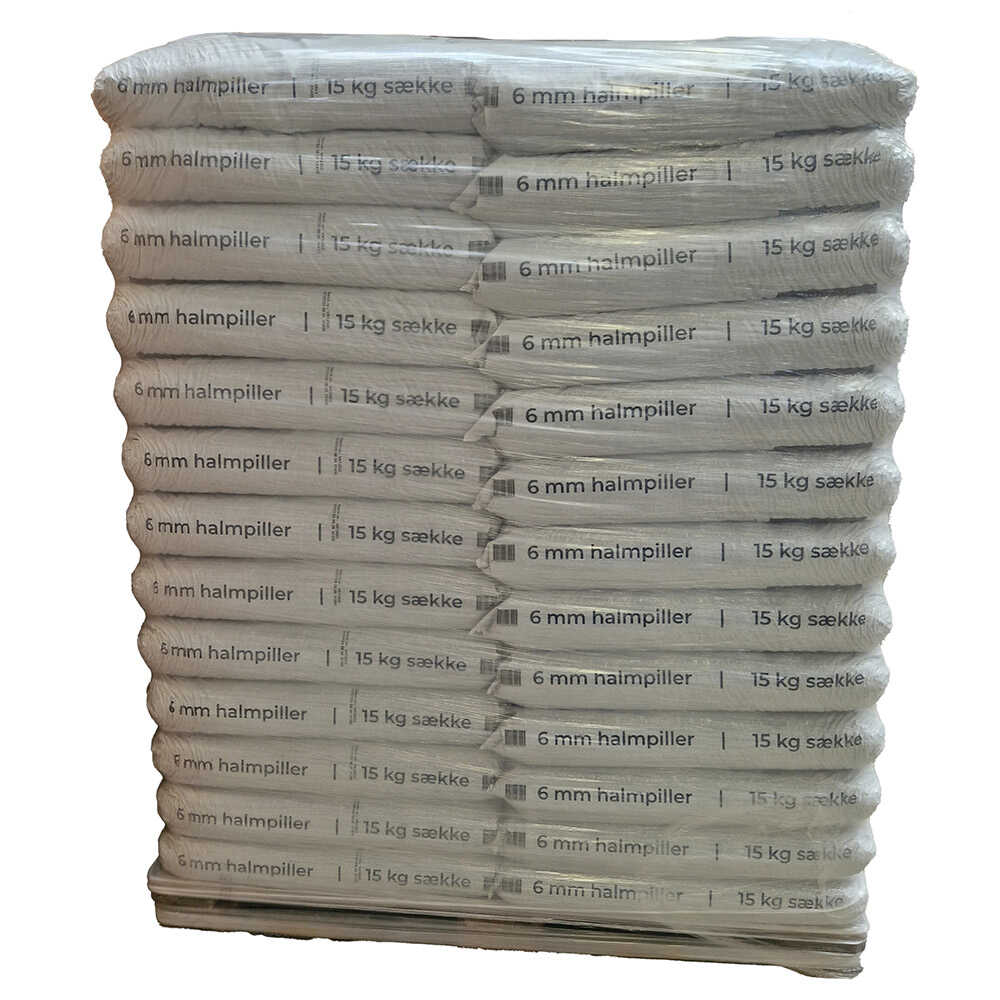 Halmpiller i 8 mm til hestebokse Halmpiller i 8 mm til hestebokse